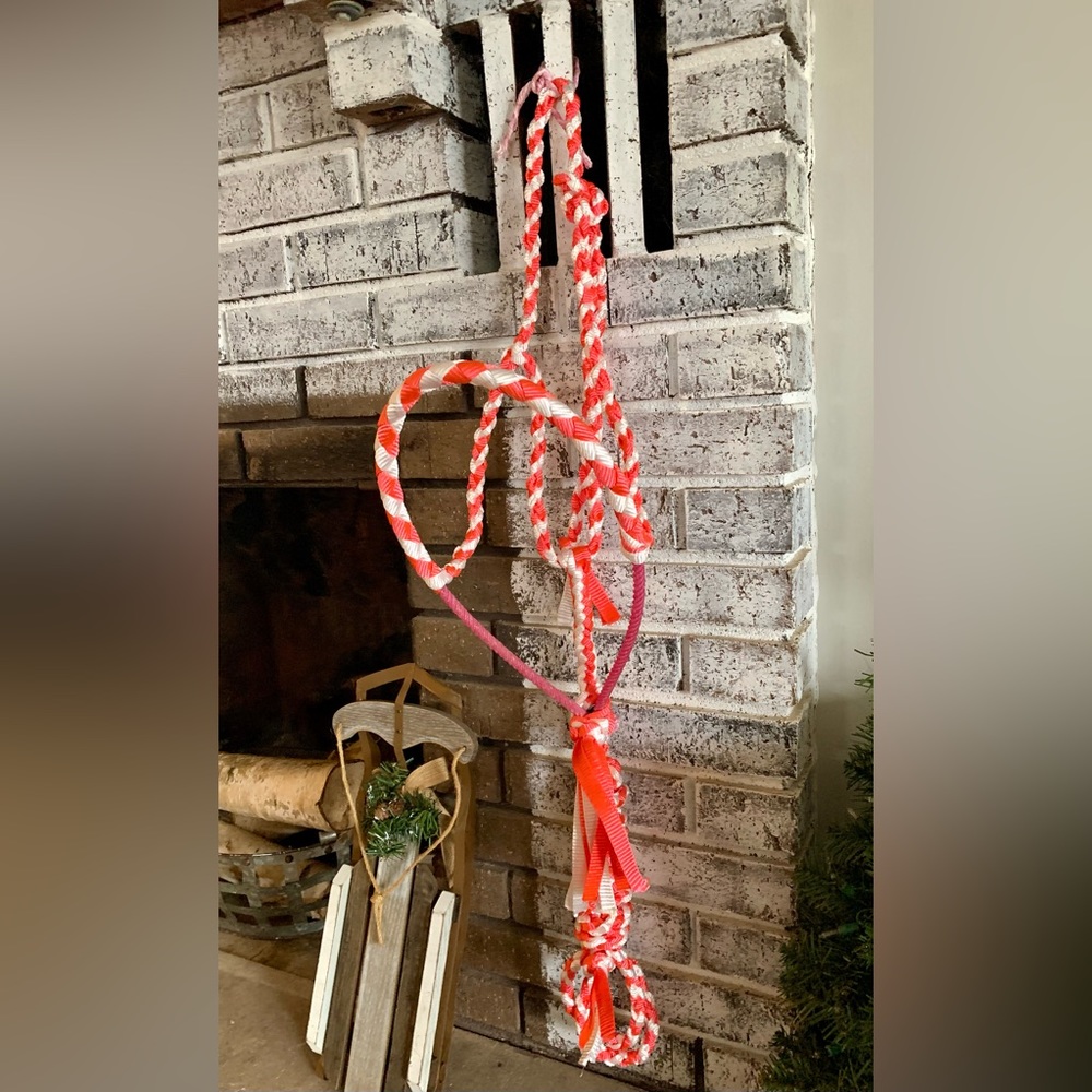 Mule tape rope halter